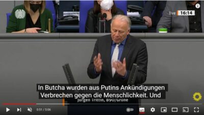Videostandbild Bundestagsrede