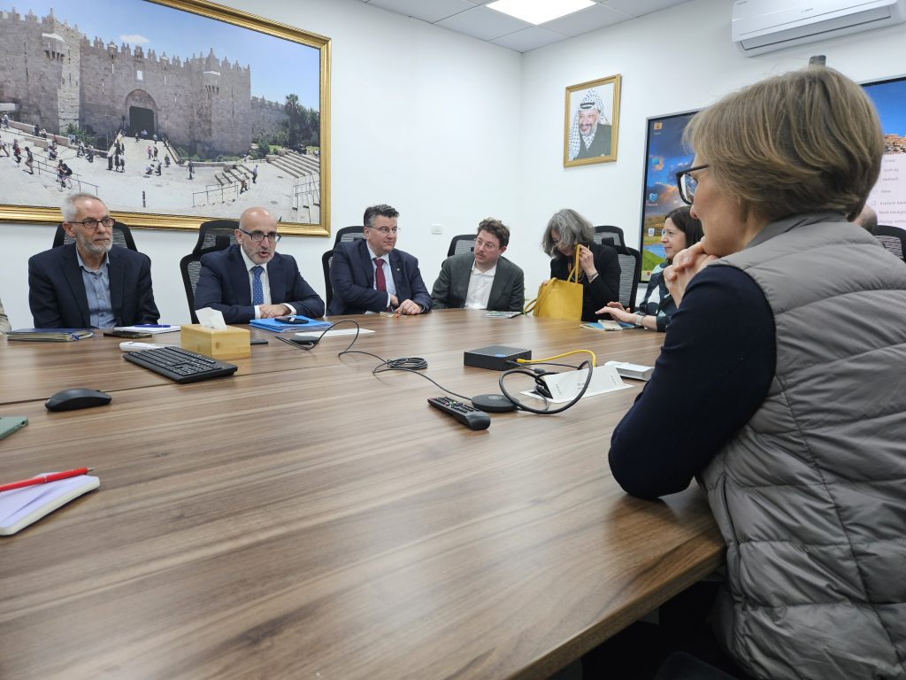 Gespräch mit Dr. Estephan Salameh, Minister of Planning and International Cooperation