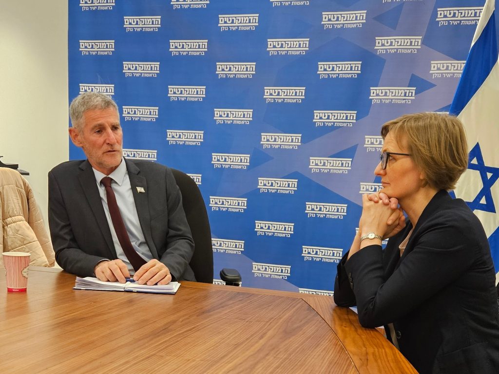 Im Gespräch mit MK Yair Golan, Die Demokraten